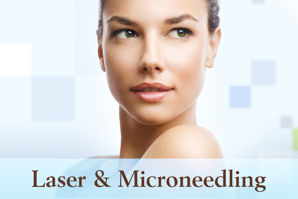 laser and microneedling